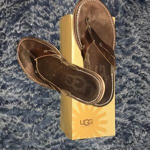 Men size 13 UGG slip on sandals